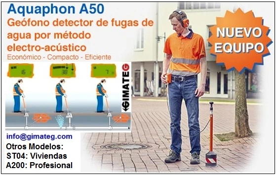 geofonos localizadores fugas agua en venta y alquiler gimateg
