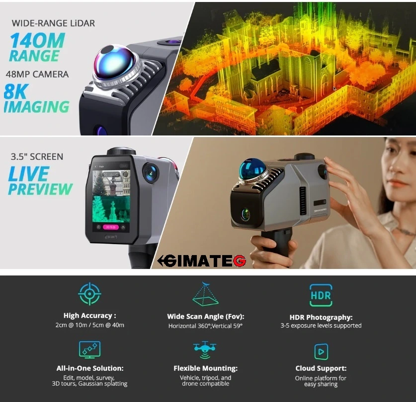 edidor distancia 200 metros  y angulos bluetooth LEICA gimateg