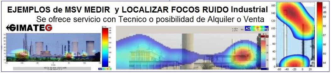 ejemplos visualizacioncon camara acustica alquiler gimateg