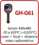ir a termografia gimateg distribuidor Hikmicro G61