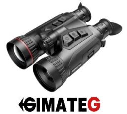 Prismáticos térmicos profesionales HIKMICRO HABROK Pro HX60LN con resolución térmica 1280x1024, cámara óptica 4K y telémetro láser integrado, diseñados para observación térmica avanzada y vigilancia técnica, disponibles en Gimatec.