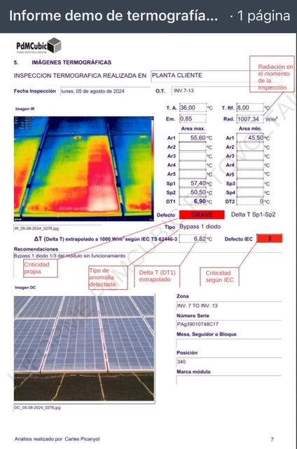 cursos termografia N.1 y N2 PDMcubic consulte gimateg