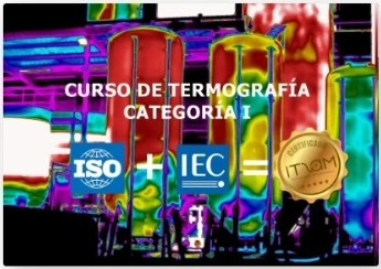 Formación profesional en termografía infrarroja de nivel 1 para técnicos industriales, centrada en el uso de cámaras termográficas y la interpretación básica de imágenes térmicas.