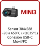 ir a termografia USBC MOVIL gimateg distribuidor Hikmicro mini3