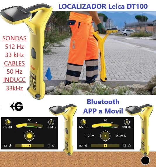 Localizador leica dd230 gps bluetooth y transmisor DA230 gimateg