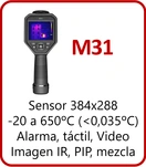 ir a termografia gimateg distribuidor Hikmicro M31