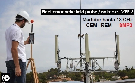 medidor radiacion electromagnetica antenas venta alquiler GimateG