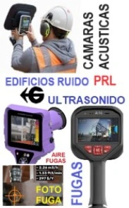 camaras acusticas ruido y fugas venta alquiler gimateg