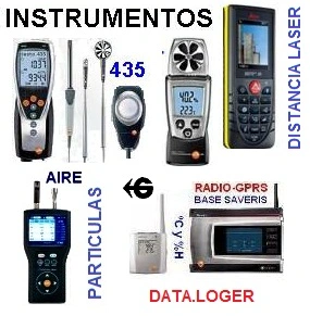 instrumentos medida en general consulte a gimateg