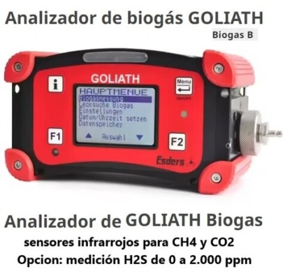 analizador de Biogás B Goliath esders gimateg