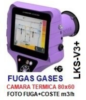 Ir a Camara ultrasonido busca fuga aire gases LeakShooter GimateG
