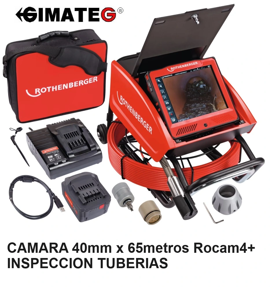 camara inspeccion tubos Rocam4+ 65m gimateg