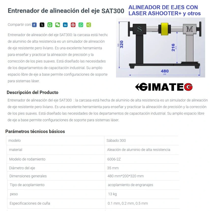 foto ISO10816 y datos vibrometro VShooter+ gimateg