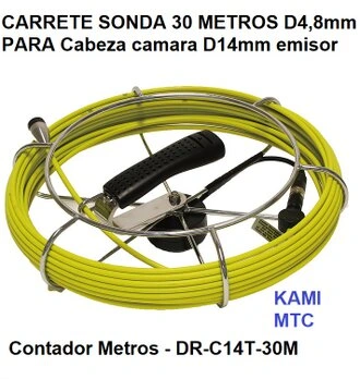 MINI camara 13mm inspeccion tubos mCord4 gimateg