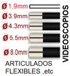 gama videoscopios desde 1,9 mm y articulados GimateG