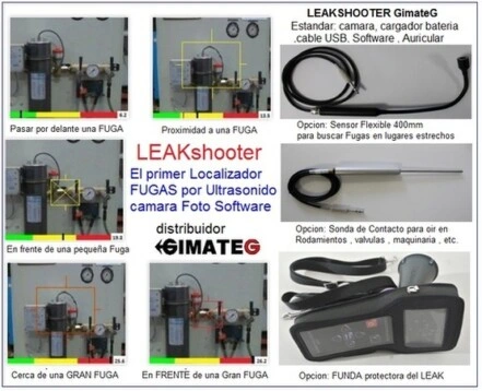 ejemplos localizacion fugas por ultrasonidos leak gimateg