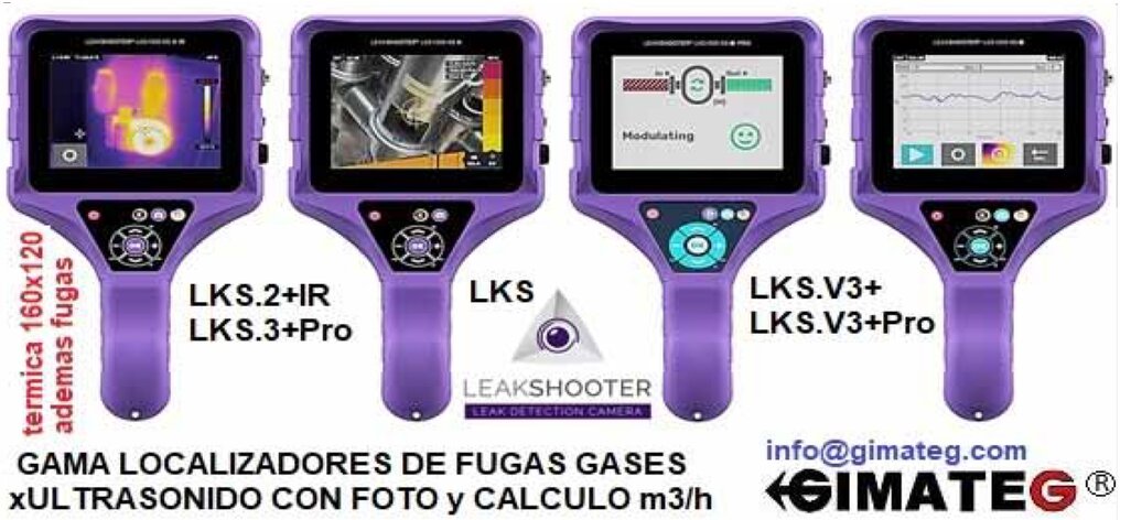 gama lks con foto y coste fuga aire comprimido iso5001