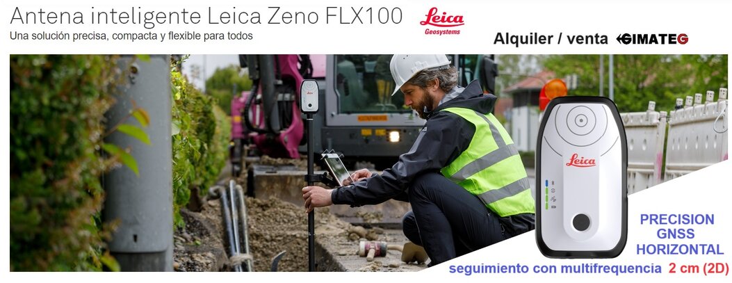 gps centimetrico leica FLX100 consulte a gimateg