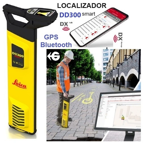 Localizador leica dd175 gps bluetooth gimateg