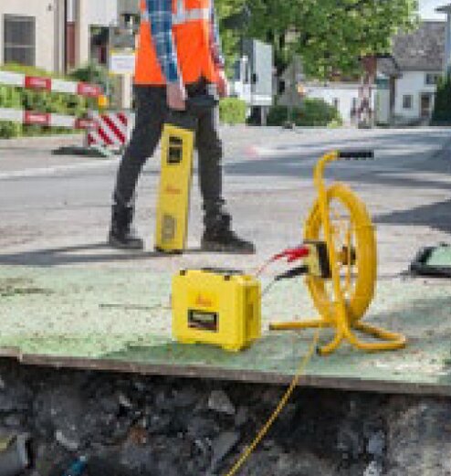 cable induccion trazador tubos no metalicos leica gimateg