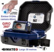 IR A camara Wöhler vis500 giratoria para tubos gimateg