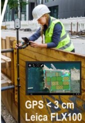 ir gps centimetrico Leica FLX100 venta alquiler gimateg