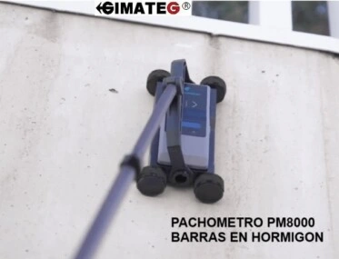 Pachometro PM8000 escaner barras hormigon proceq gimateg