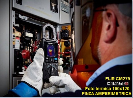 pinza amperimetrica con camara termografica Flir CM275 GimateG