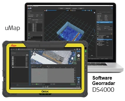 Georadar Leica DS2000 consulte a GimateG