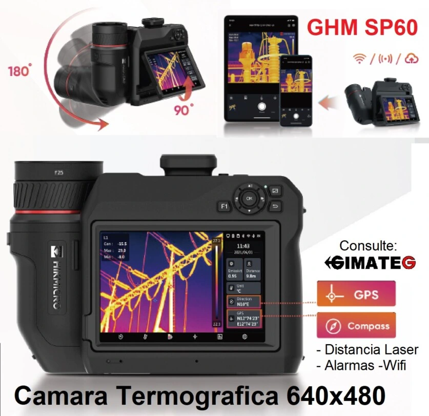 camaras termograficas pro HIKmicro SP60 gimateg