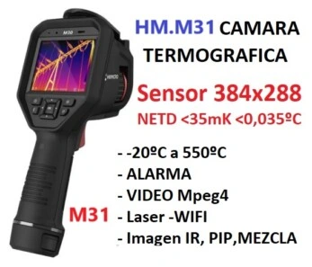 termografica prof hikmicro M31 gimateg